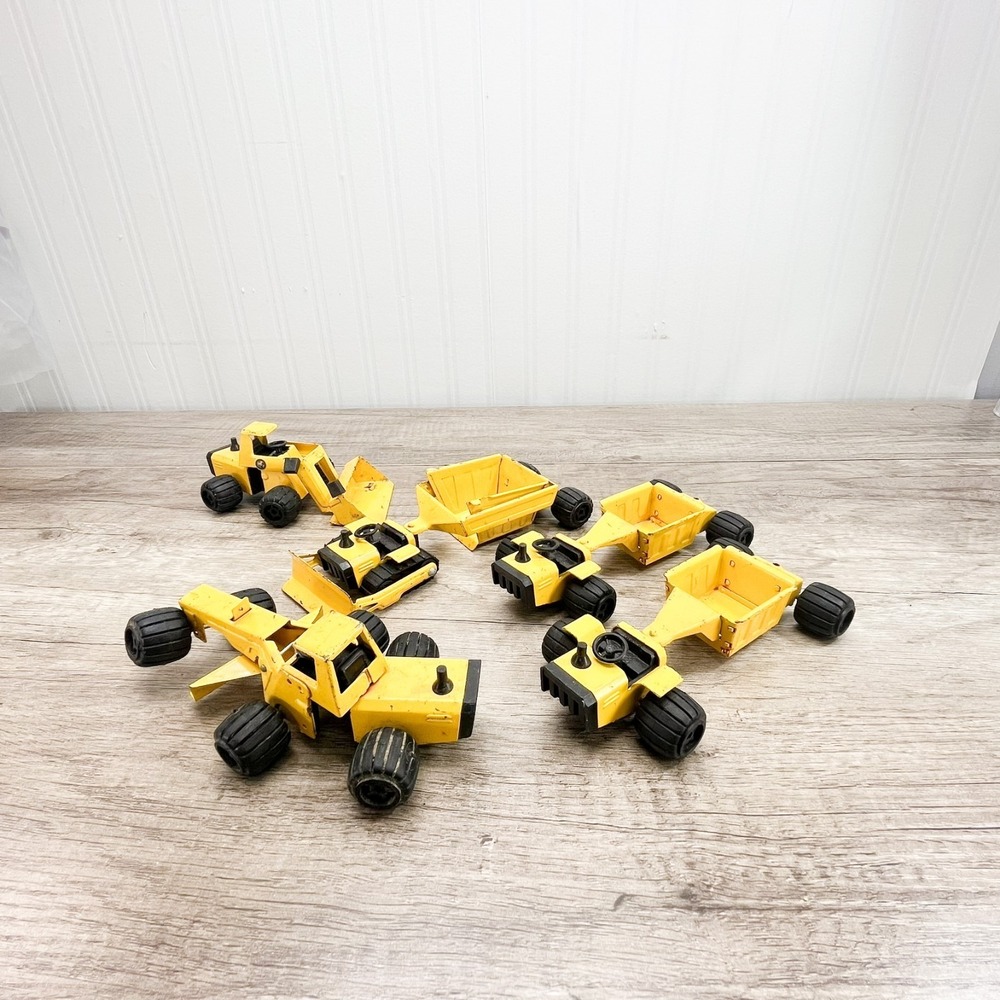 Buddy L Metal Tractors 5 Piece Construction Set Diecast Truck Toy BRUTE No.5939